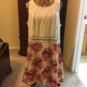 multi patterned dress